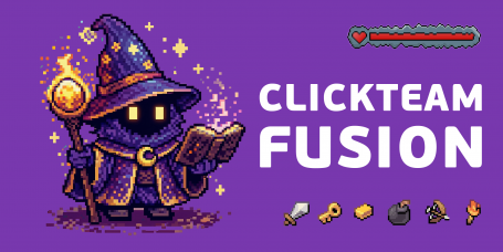 Пиксель-волшебник — обложка смены Clickteam Fusion